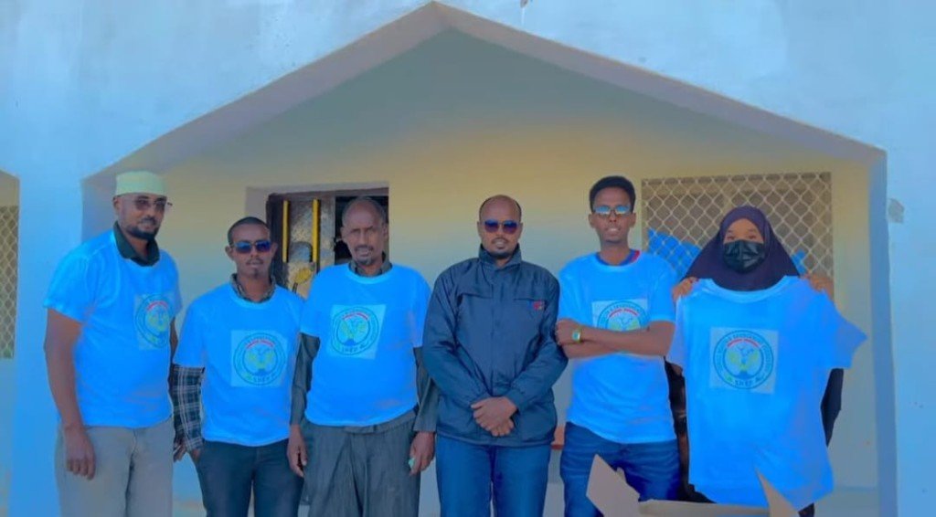 SHEF volunteers at Fiqi-fuliye G. Hospital delivery